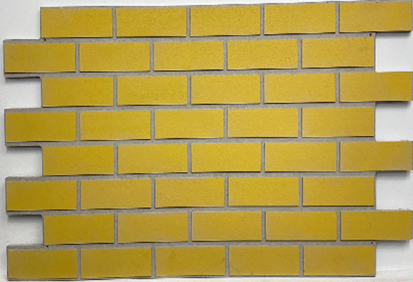 PAINTED FIBRE CEMENT BRICK PANELS BOARDS PANEL SIZE 600@1200 | Panel Weight : ~12 Kg Minimum | Product Code: FFS 526A