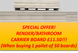 EcoBoard for Bath Room & Render | Price for 50 Boards 1200@800@12mm | £11.5 Pound per board 12mm | Construction board 1200@800 |